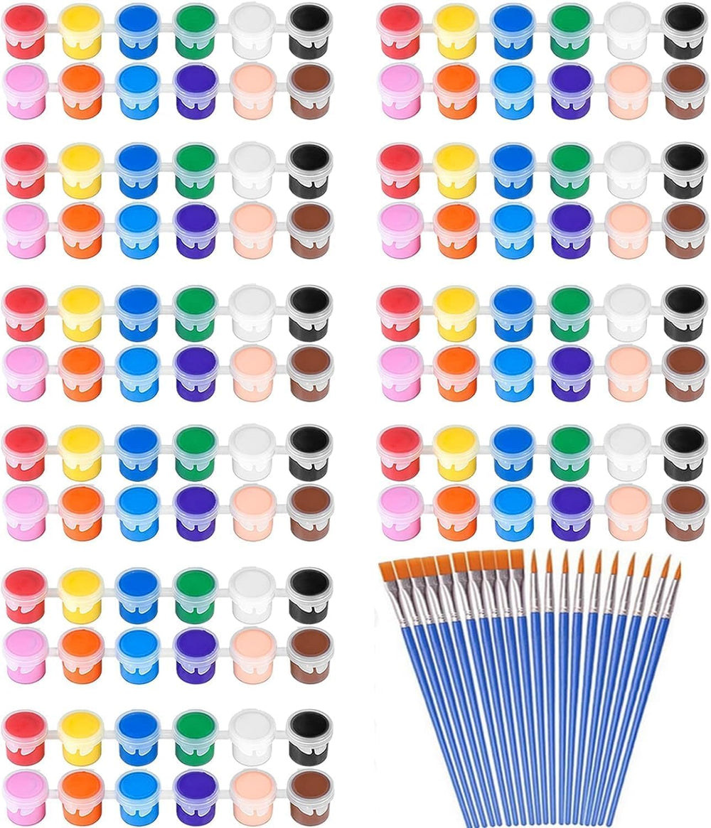 DUA MAIGA mini paint strip 12 colors encourages creative play with bright hues.