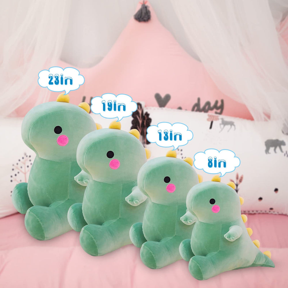 DUANMUL Green 19in plush ideal as a soft reading companion
