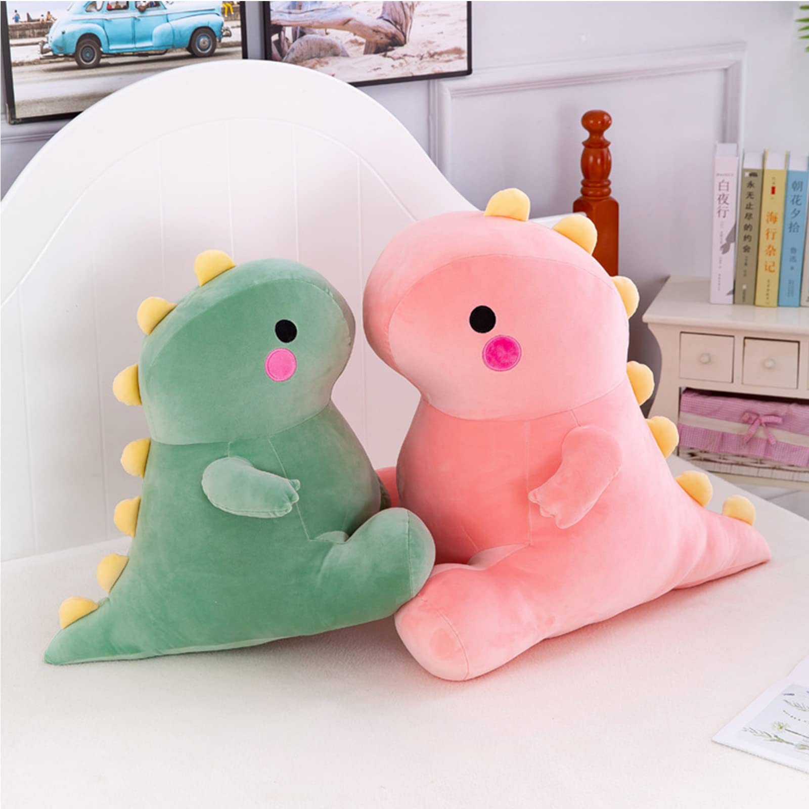 DUANMUL Dino Plush Decor Play Scene—perfect for kids' imaginative spaces