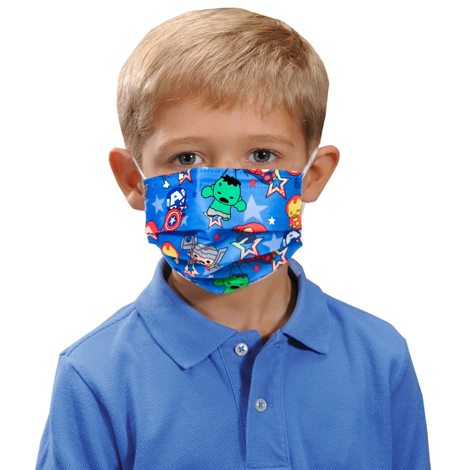 DUASTAR kids mask soft material supports easy breathing.