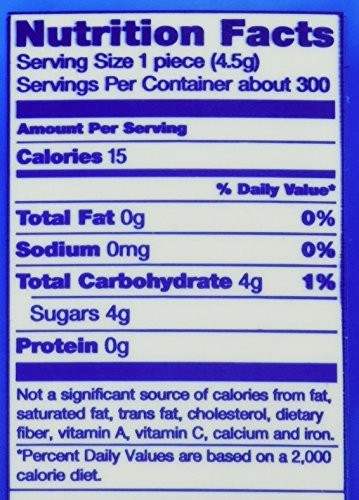 Dubble Bubble gum tub showcasing individually wrapped pieces for clean handling.