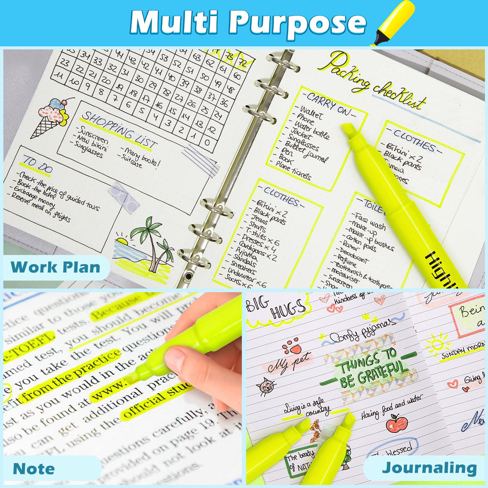 Duchong clip-on highlighters fit pockets and notebooks