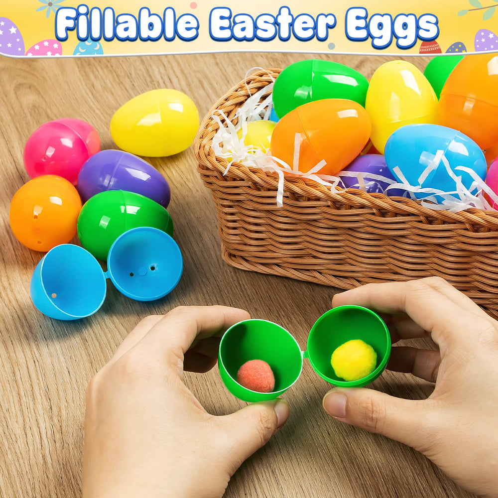Duchong bright-colored eggs ideal for hiding games and kids crafts