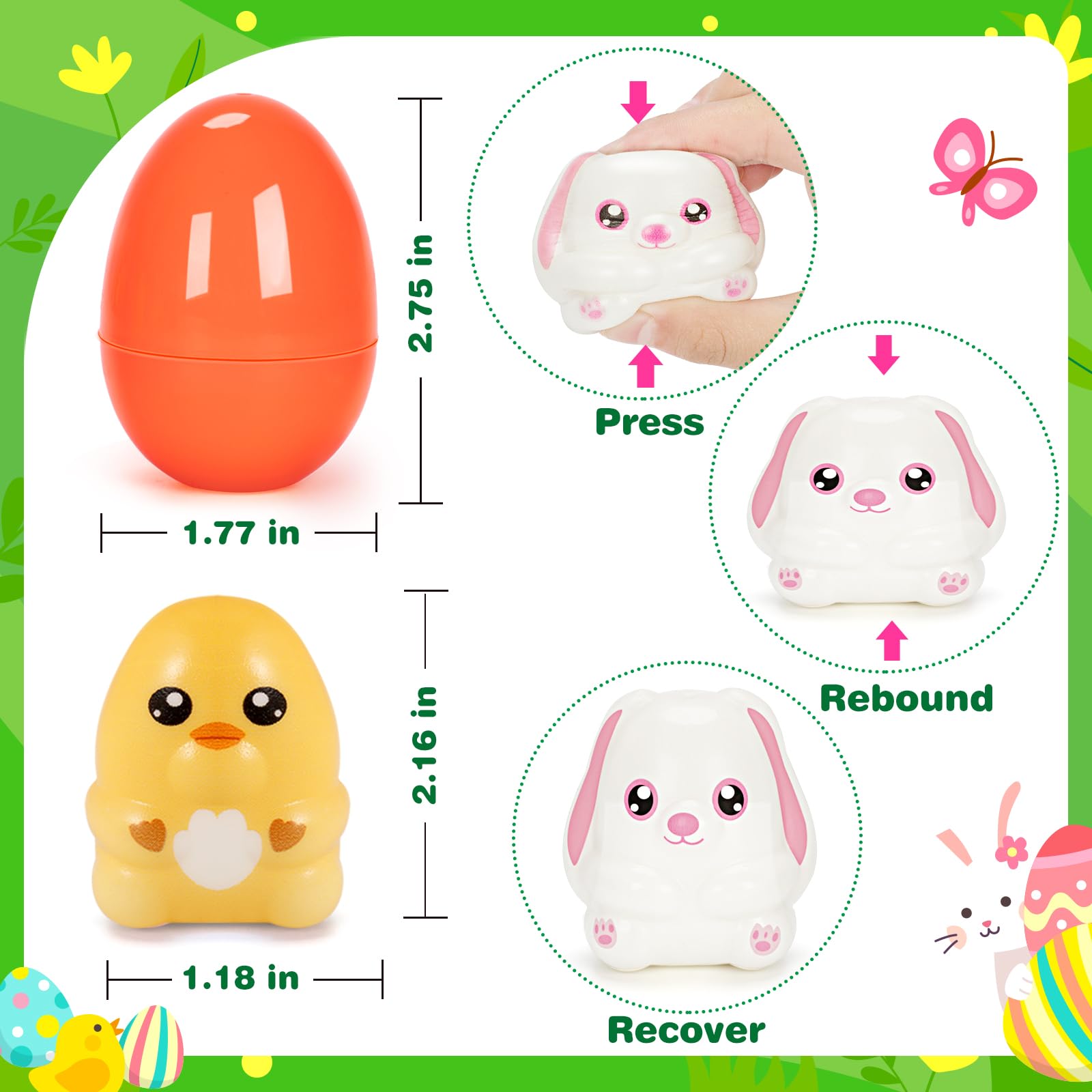 Duchong bright-colored eggs and toys ideal for classroom rewards