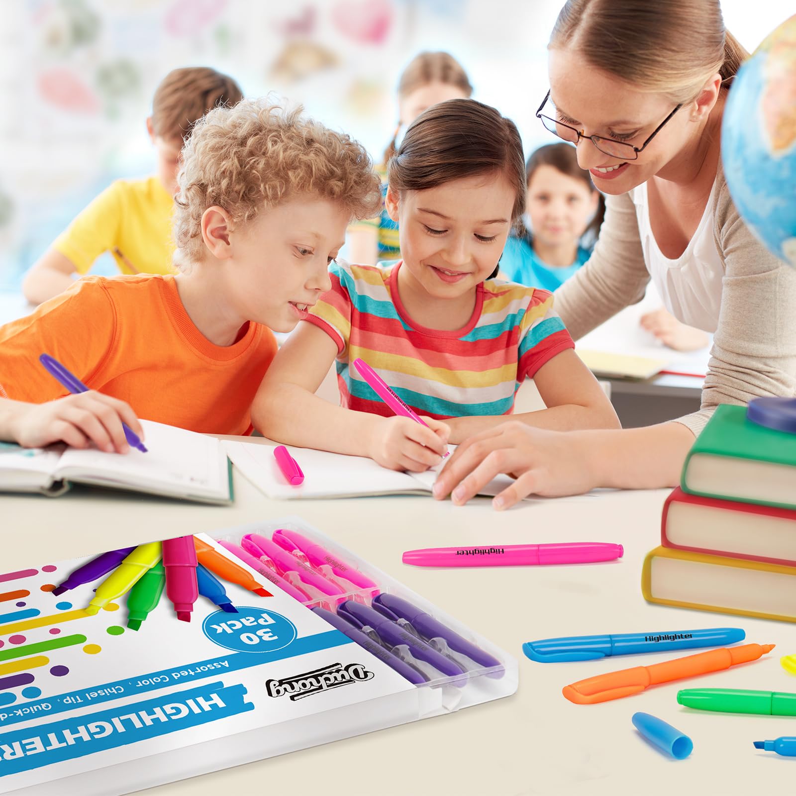 Duchong classroom-friendly highlighters for teachers and students.