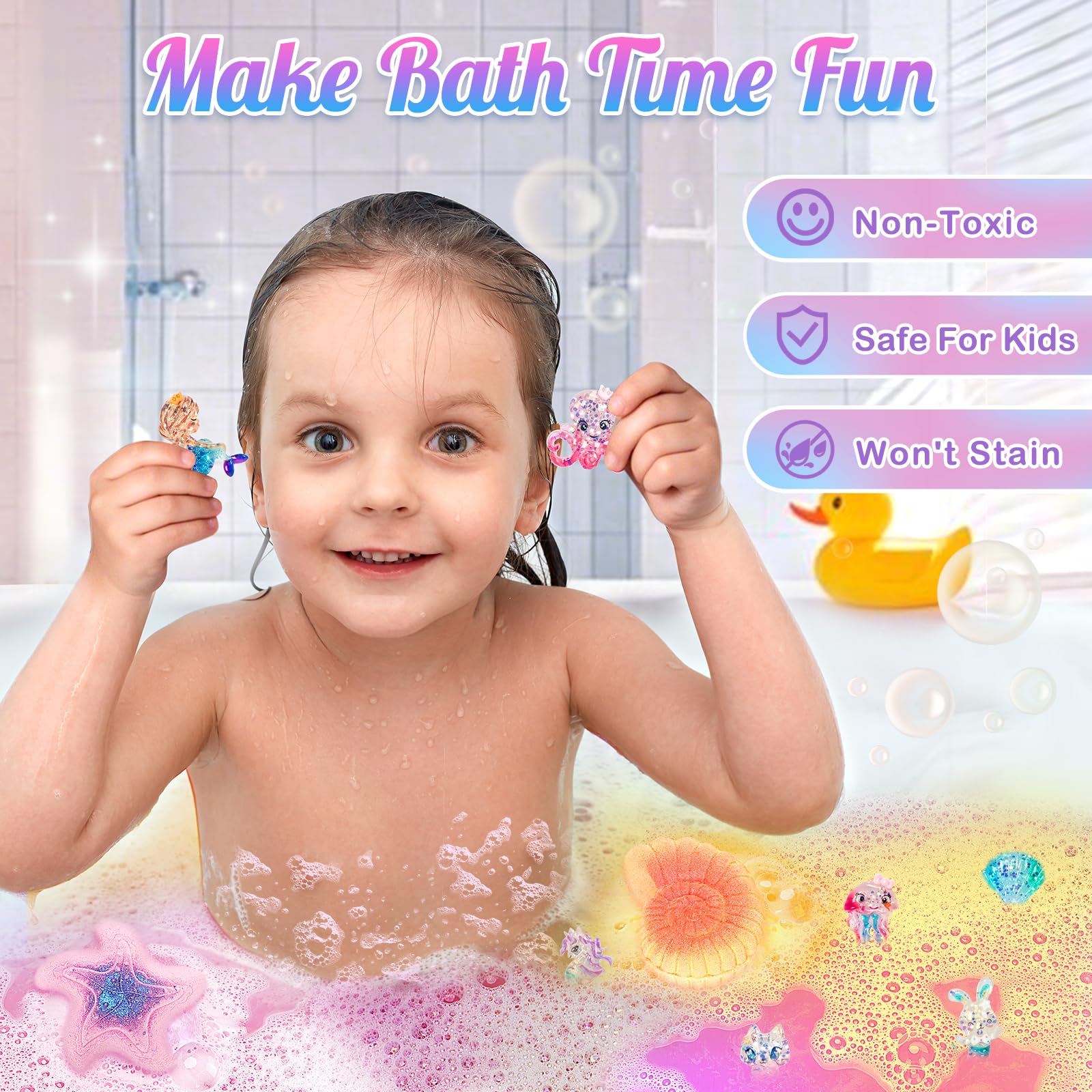 Duchong eight scents offer a sensory bath variety for kids