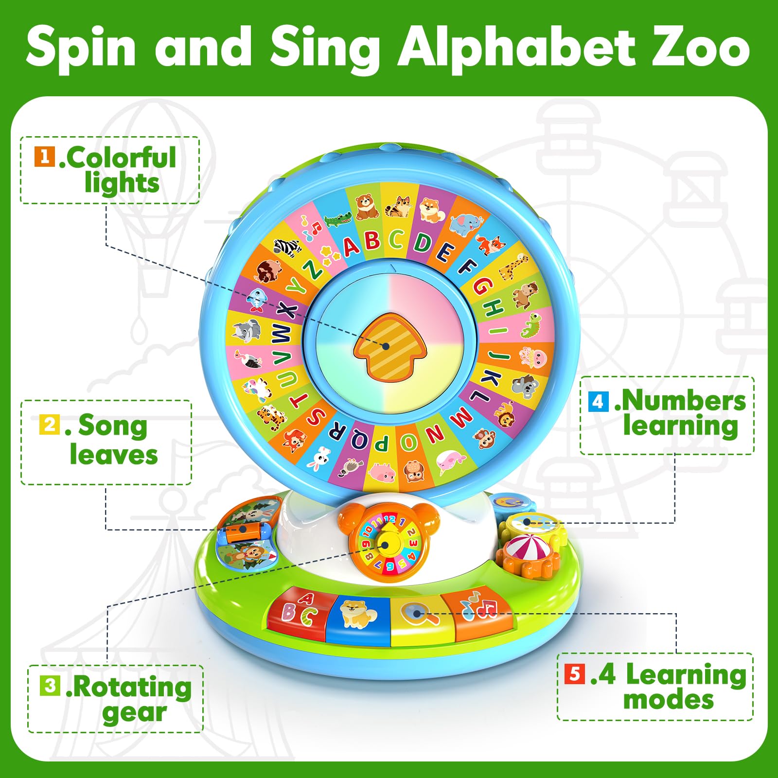 Duchong Animal Recognition Mode: helps kids identify animals through play.