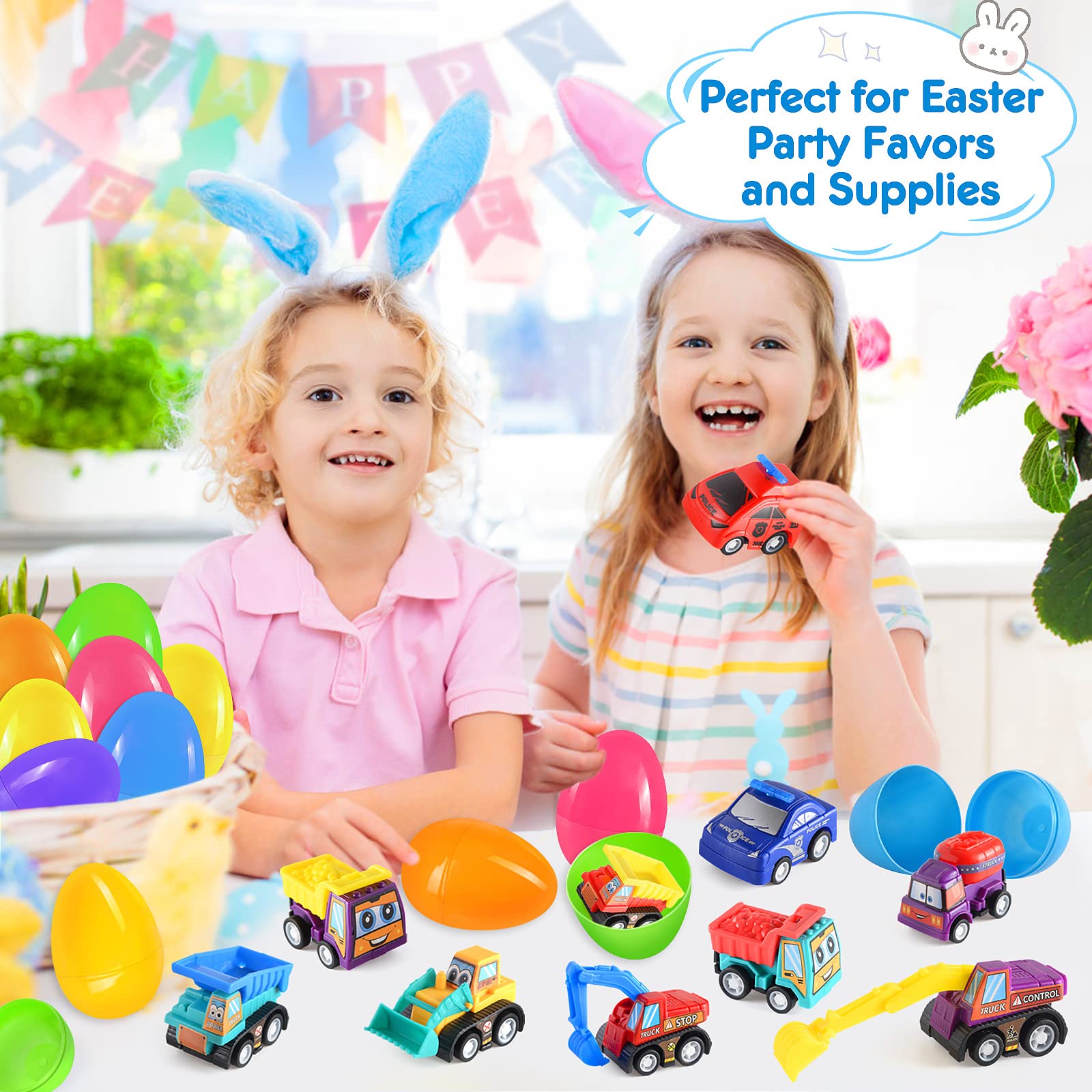 Duchong reusable Easter eggs kit ideal for baskets and parties.