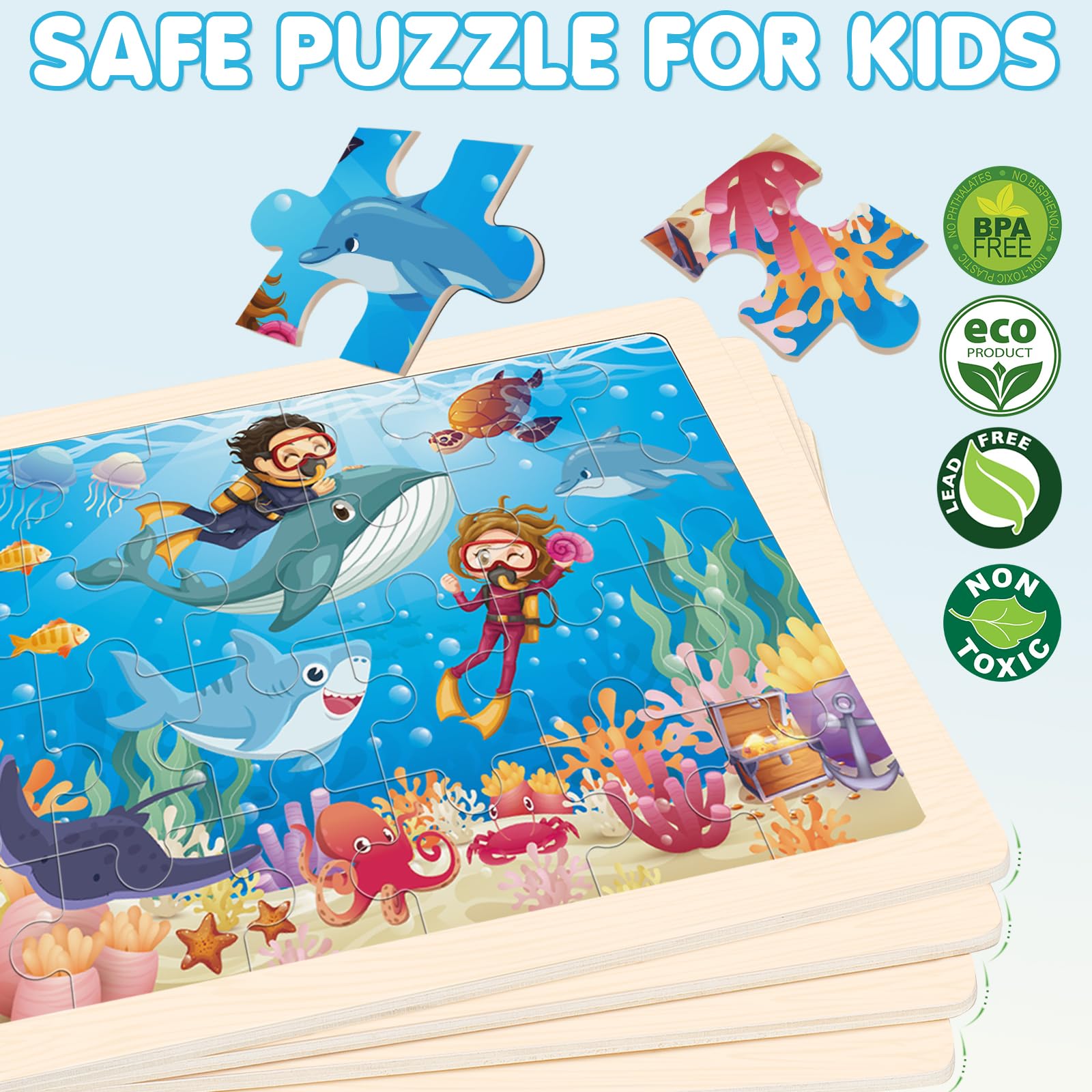 Duchong sea world puzzle art inviting imaginative exploration