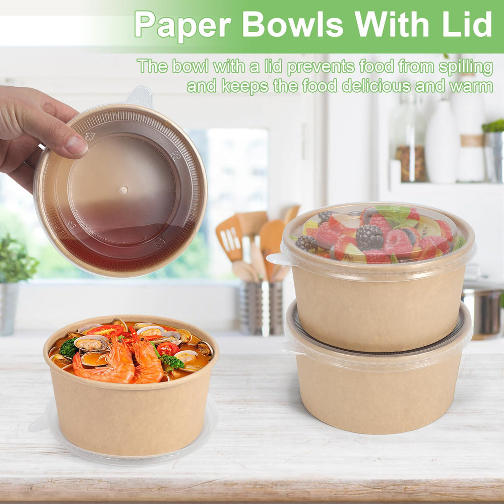 DUIBAOCHUN 50-pack meal prep bowls with lids, organized and convenient for weekly meals