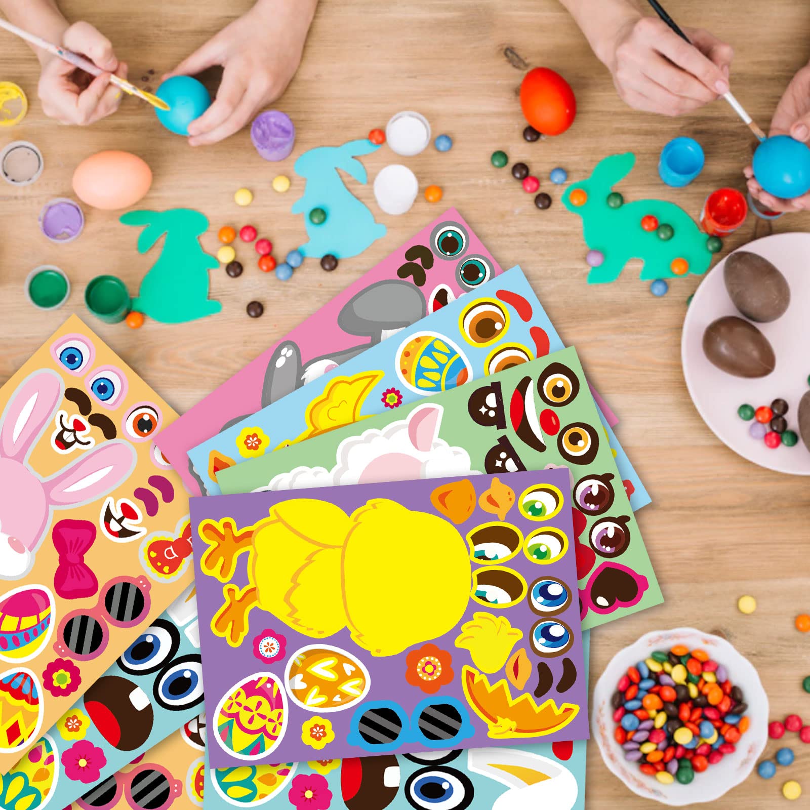 DUJAA Make Your Own Animal stickers for creative DIY crafts