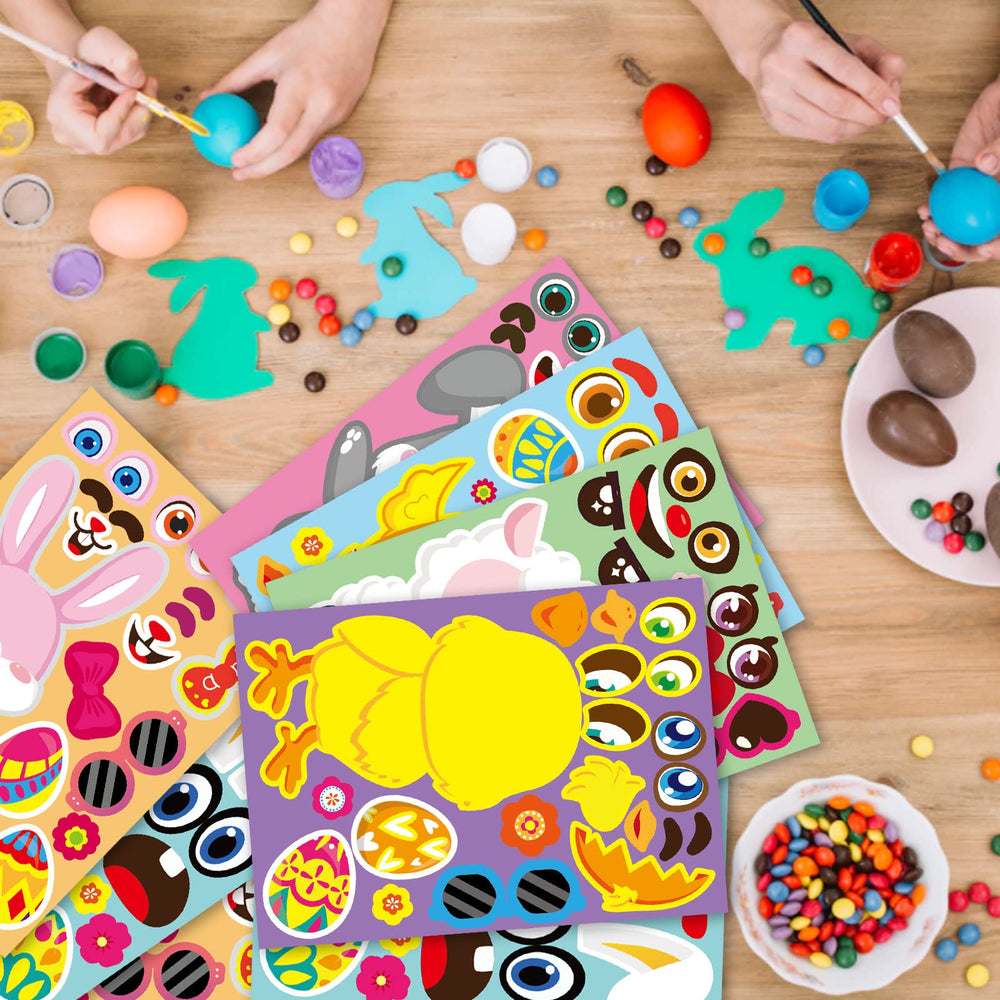DUJAA Make Your Own Animal stickers for creative DIY crafts