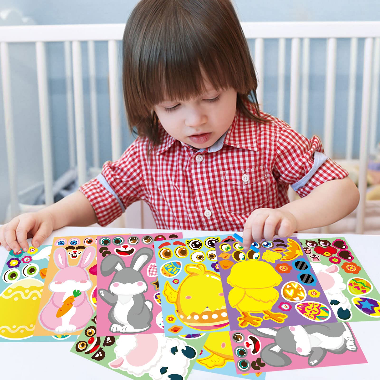 DUJAA Make a Face stickers set adds expressive kid-friendly fun