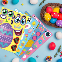 DUJAA Easter stickers chicken designs fun for storytelling and party activities.