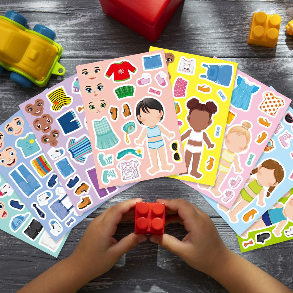 DUJAA party favor gift stickers set to inspire creativity