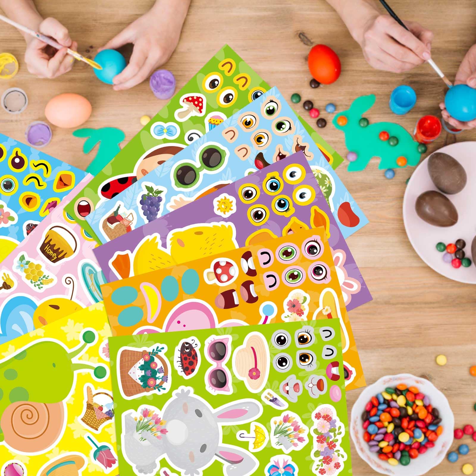 DUJAA windows and walls become springy with waterproof, mess-safe stickers.