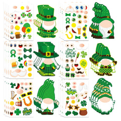 DUJAA St Patrick's Day craft kit for kids with creative play sections.