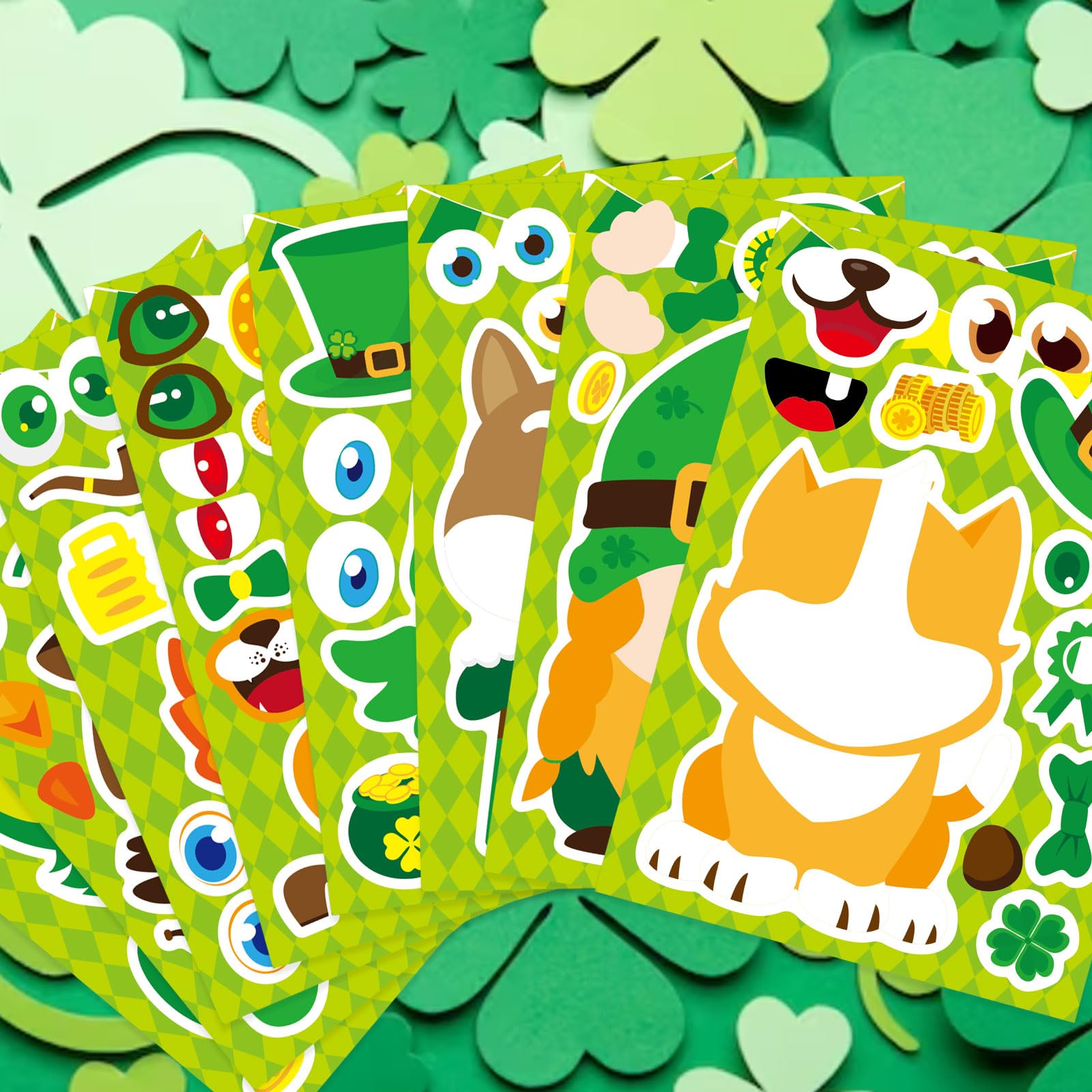 DUJAA waterproof colorfast stickers stay vibrant on projects and surfaces.