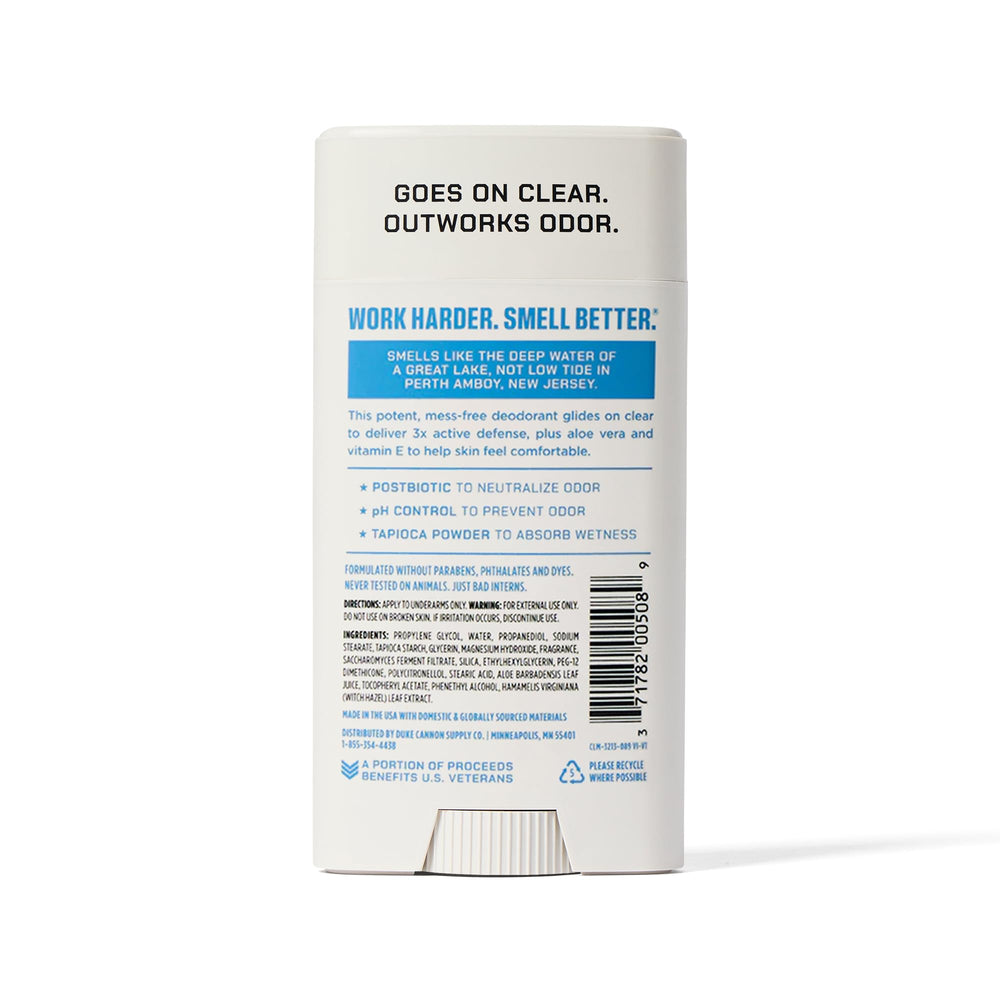 Duke Cannon active workout use shows reliable odor control during gym sessions.