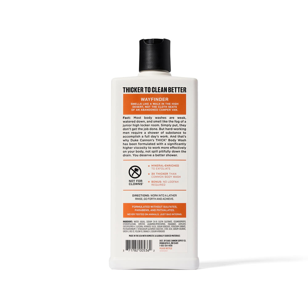 Duke Cannon athlete using wash after gym session.