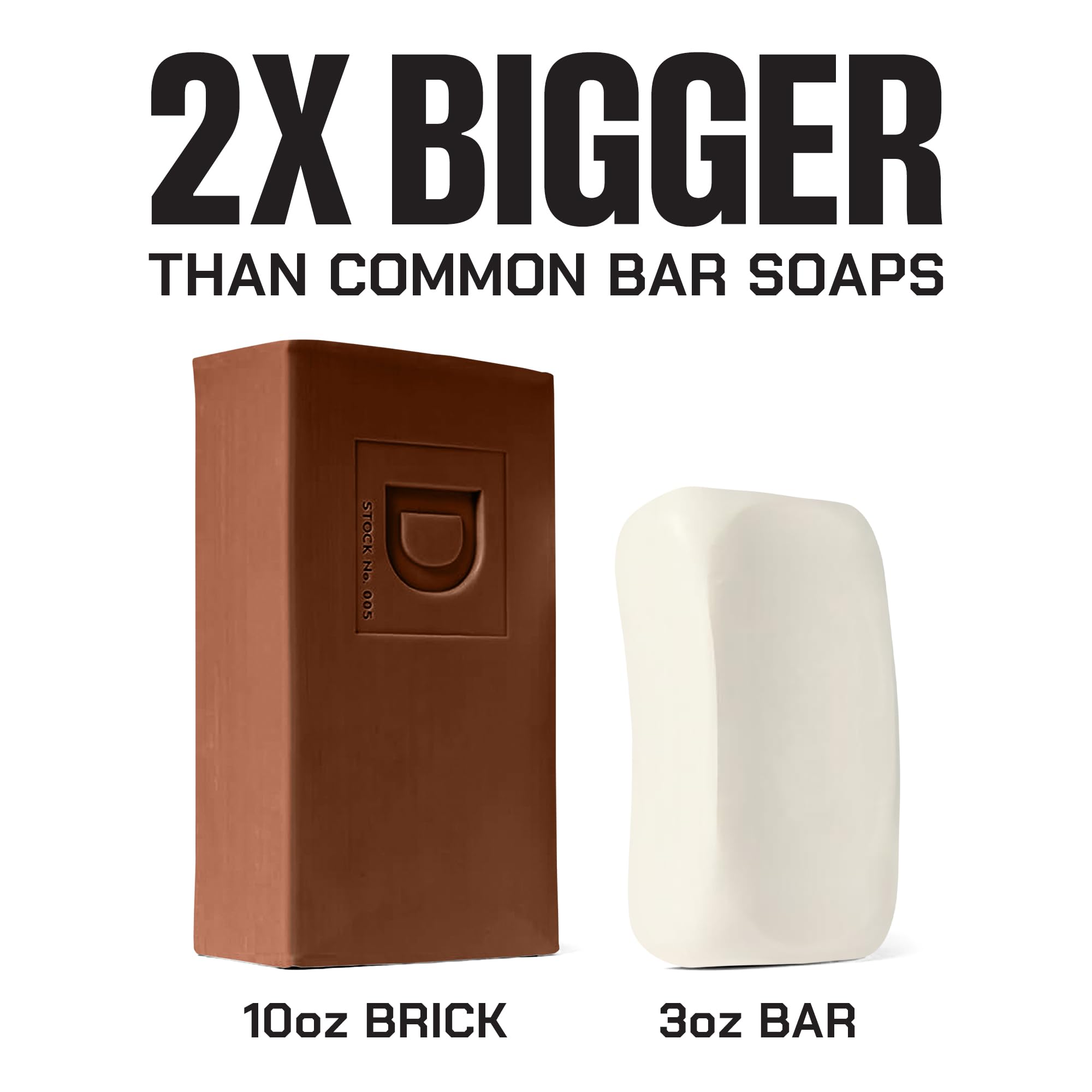 Natural oils indicator in Old Glory bar for gentle, nourishing cleansing.