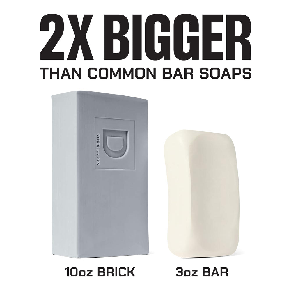 Duke Cannon packaging emphasizes USA-made quality and heritage.