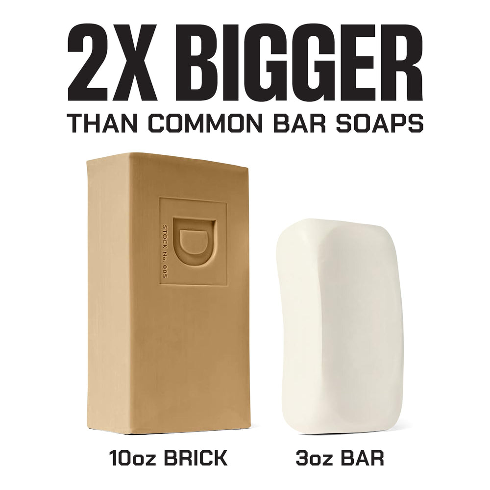 Duke Cannon Sawtooth bar soap 10 oz bar for extended grooming sessions