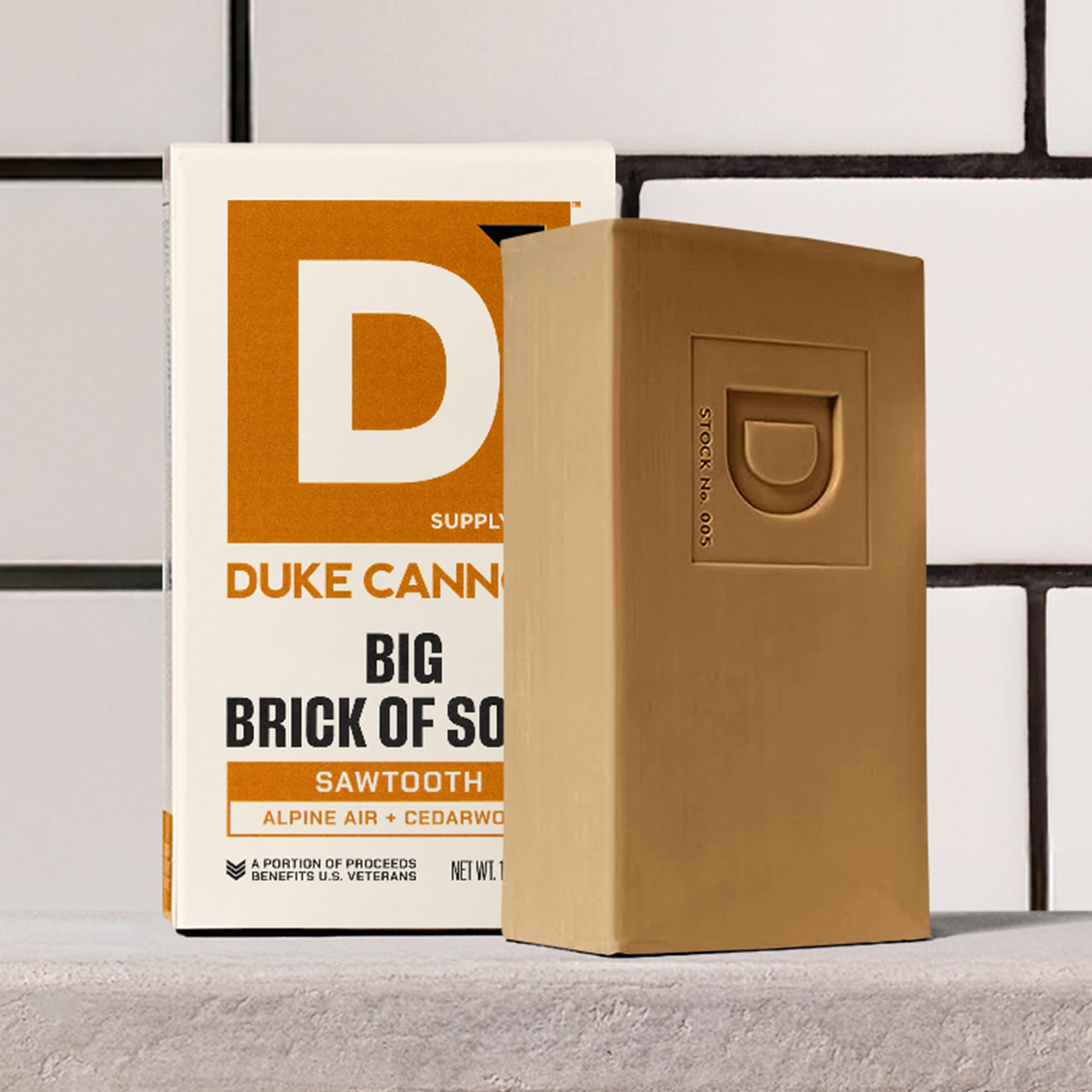 Duke Cannon Sawtooth bar soap in daily grooming routine