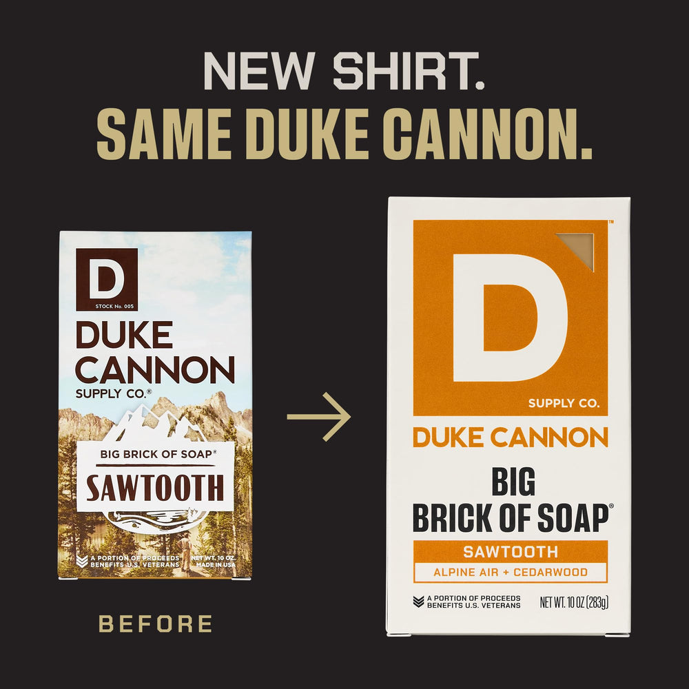 Duke Cannon Sawtooth bar soap lather forming rich foam for daily cleansing