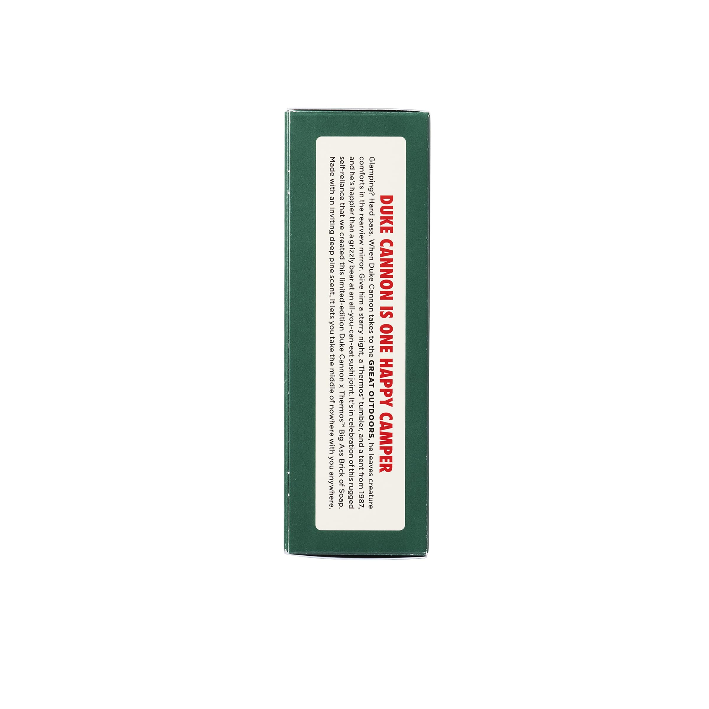 Duke Cannon x Thermos Big Brick Bar Soap no animal testing, ethical grooming