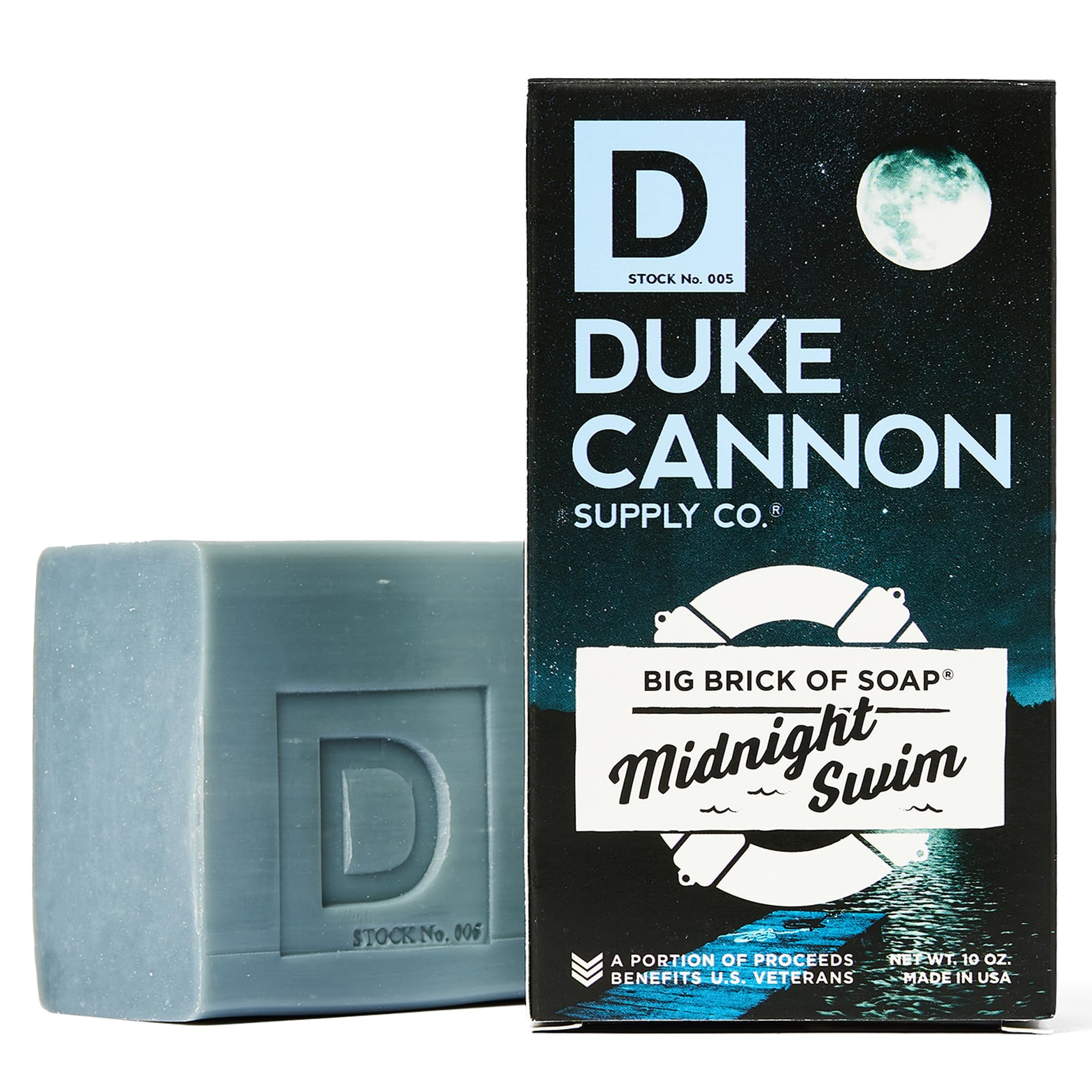 Duke Cannon three-pack packaging highlights value for gifting and home use.