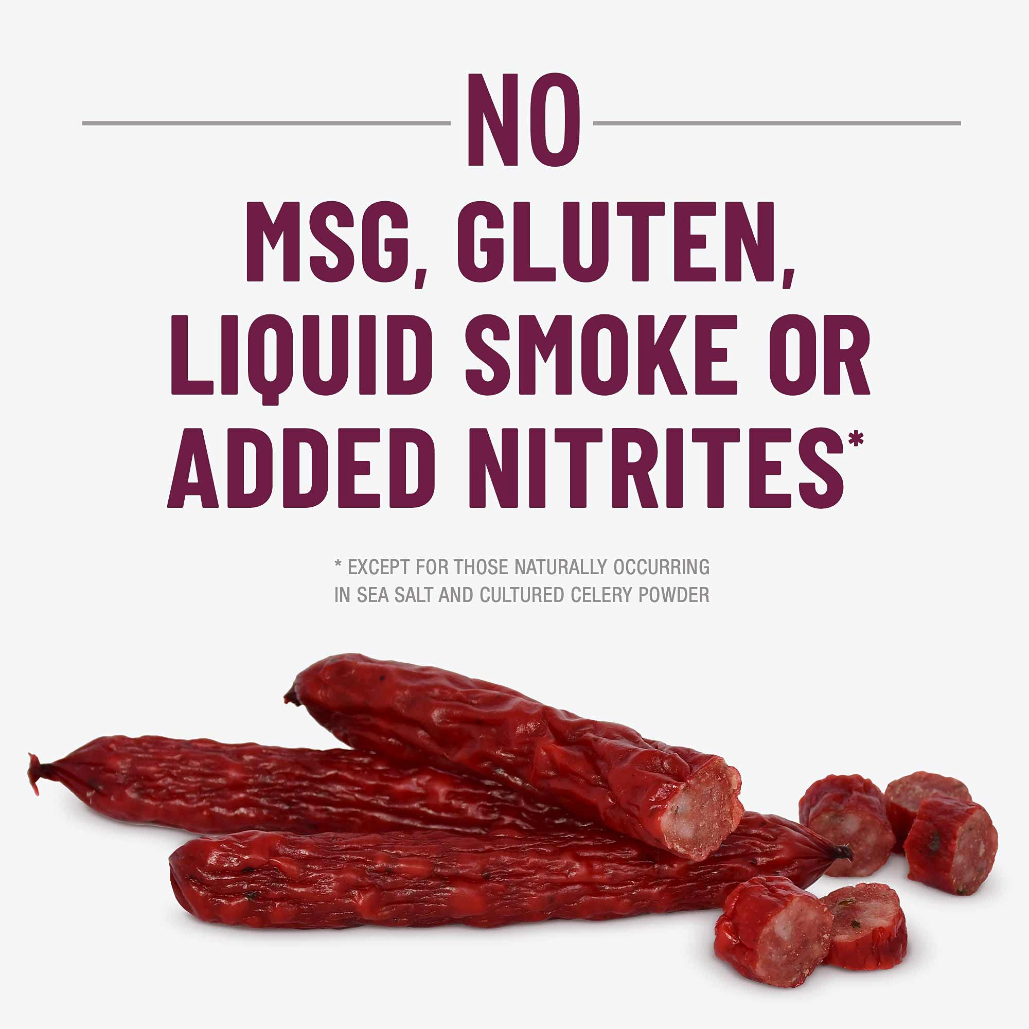 DUKE'S 7g protein per serving supports active snacking routines.