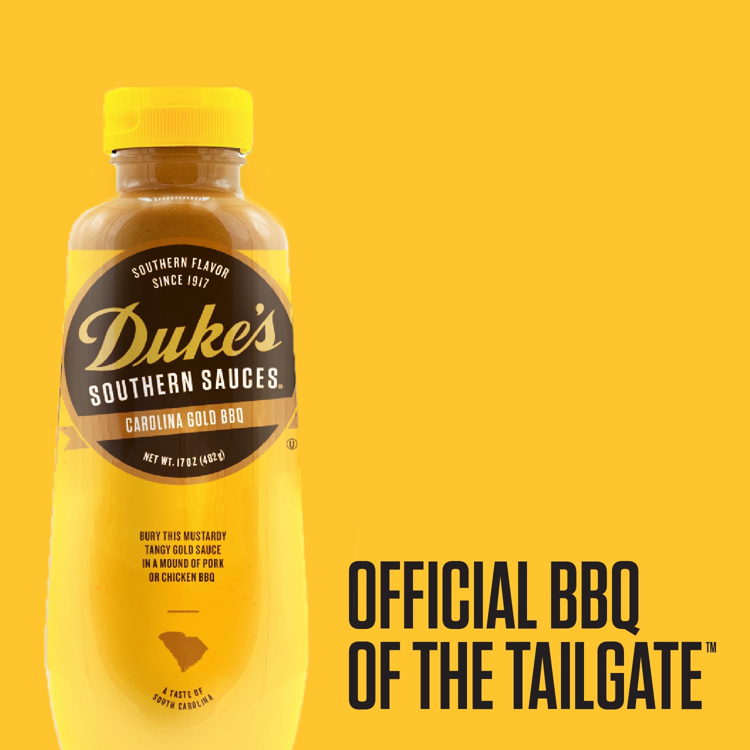 Duke’s Alabama White Sauce on salad dressing adds tangy creaminess.