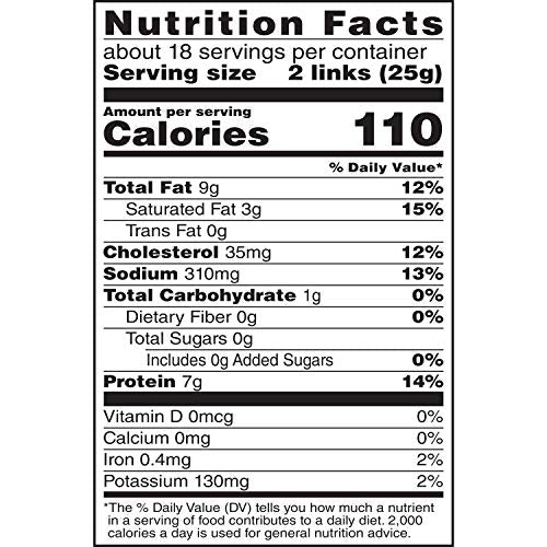 Duke's shorty sausages in bag show gluten-free, sugar-free snack option