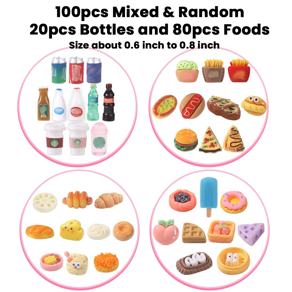 DULEFUN cake mini figure adds cute detail to dollhouse kitchens