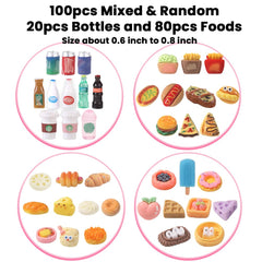 DULEFUN cake mini figure adds cute detail to dollhouse kitchens