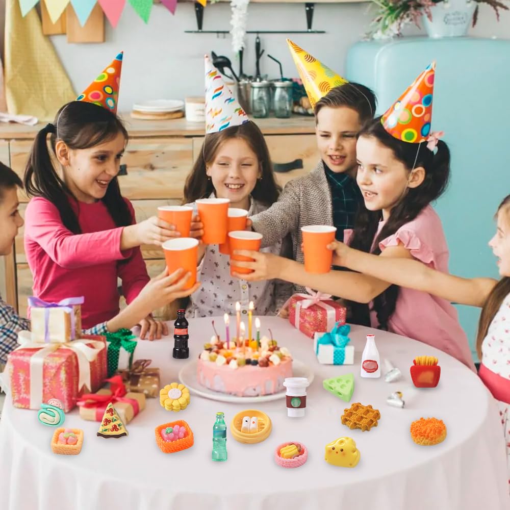 DULEFUN ice-cream mini figure supports colorful storytelling and party crafts