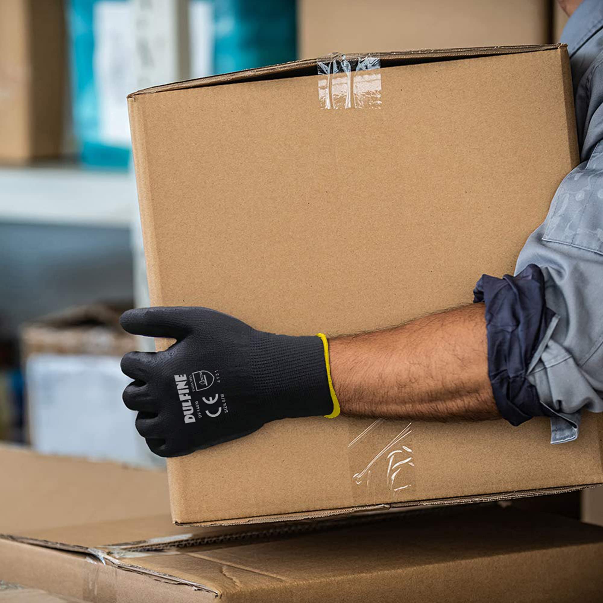 DULFINE lightweight gloves ideal for assembly and DIY tasks.