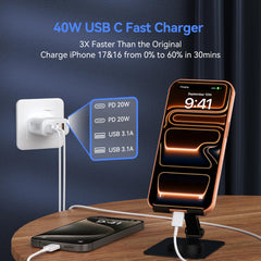 Duloch dual USB-C ports enabling fast charging across devices