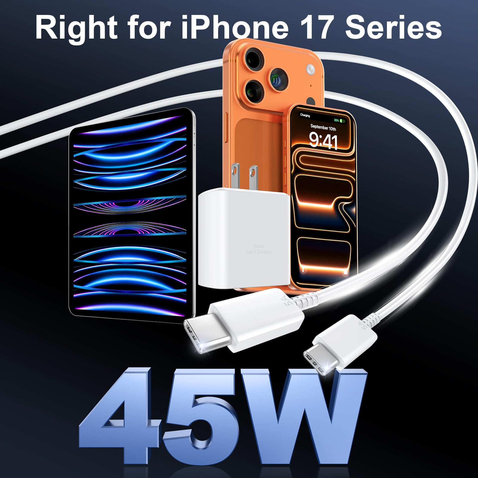 Duloch charger package includes two chargers and two cables.