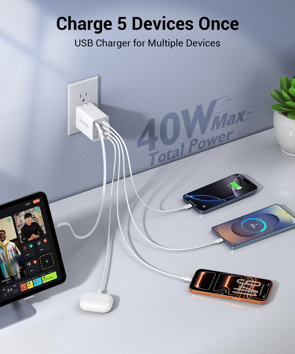 Dulums 80cm Type-C cable retracted view neat storage