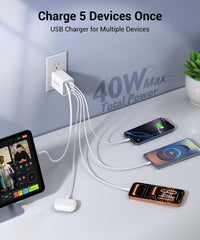 Dulums 80cm Type-C cable retracted view neat storage