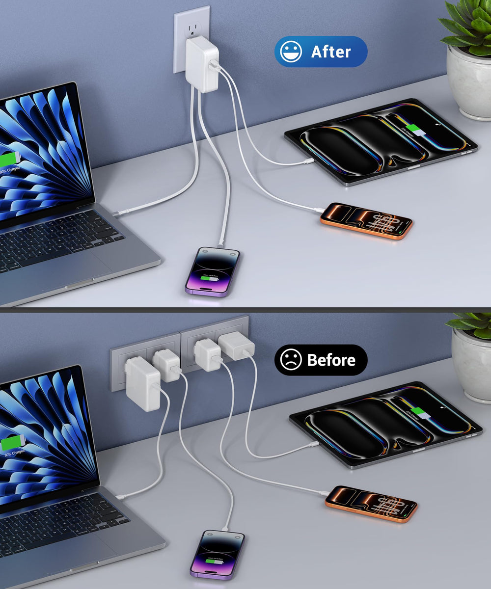 Dulums travel-ready charger for on-the-go charging.