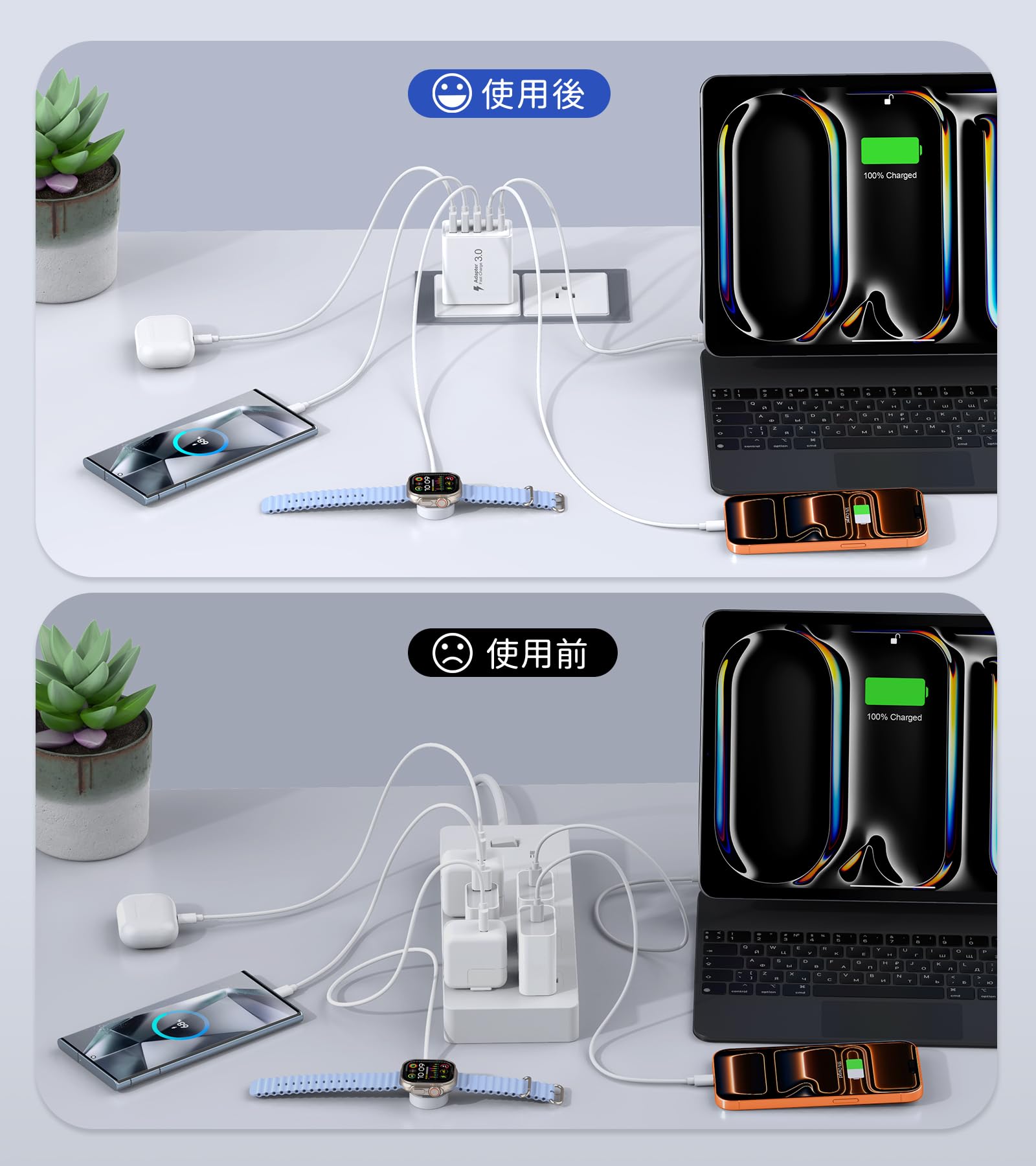 Dulums broad compatibility with iPhone, iPad, Samsung and more