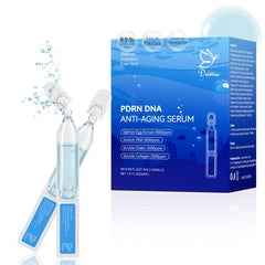 Dumie Salmon DNA Serum bottle for portable anti-aging care.