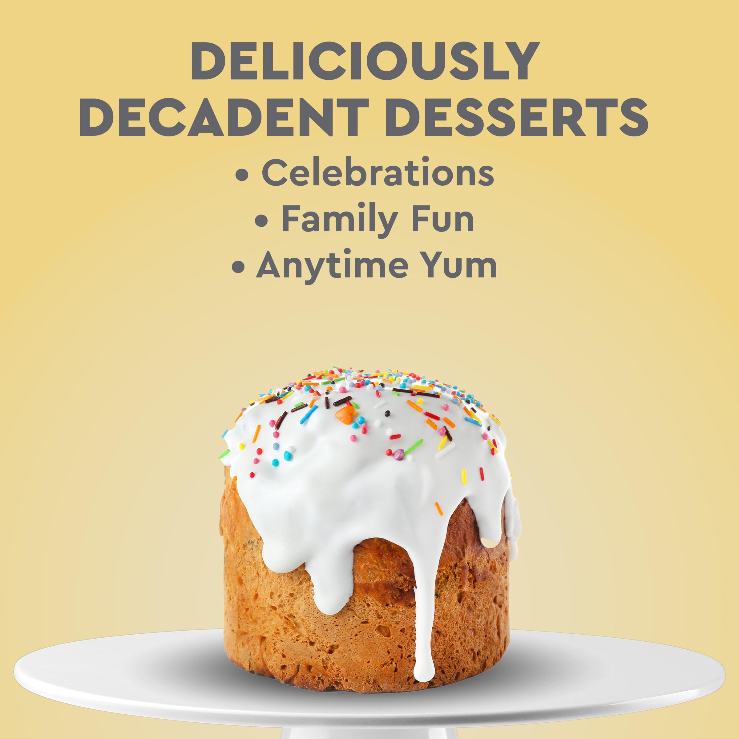 Duncan Hines French Vanilla cake baking fills the kitchen with inviting aroma