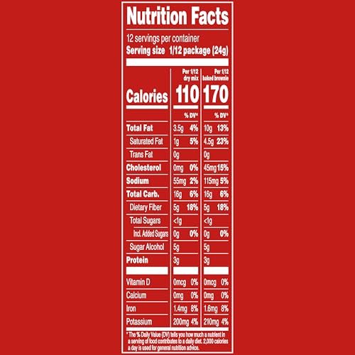 Close-up of Duncan Hines keto brownie mix box highlighting convenience