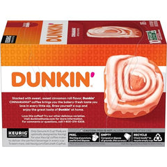 Dunkin coffee pour streaming into a mug highlighting a smooth medium roast.