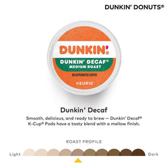 A Dunkin' Donuts decaf K-Cup in hand for quick, everyday coffee ritual