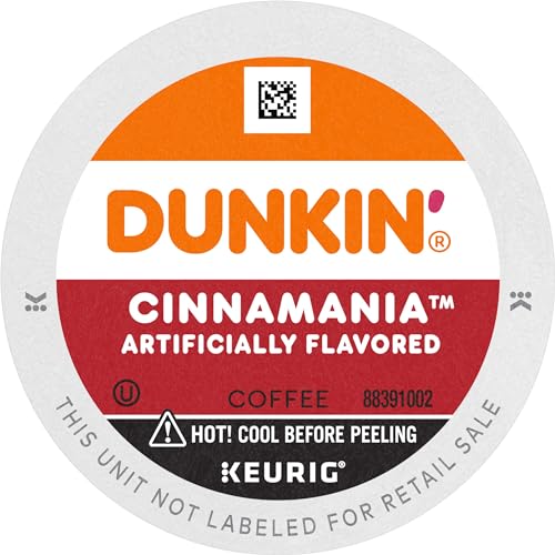 Dunkin K-Cups box front showing 10 pods for easy at-home brewing.